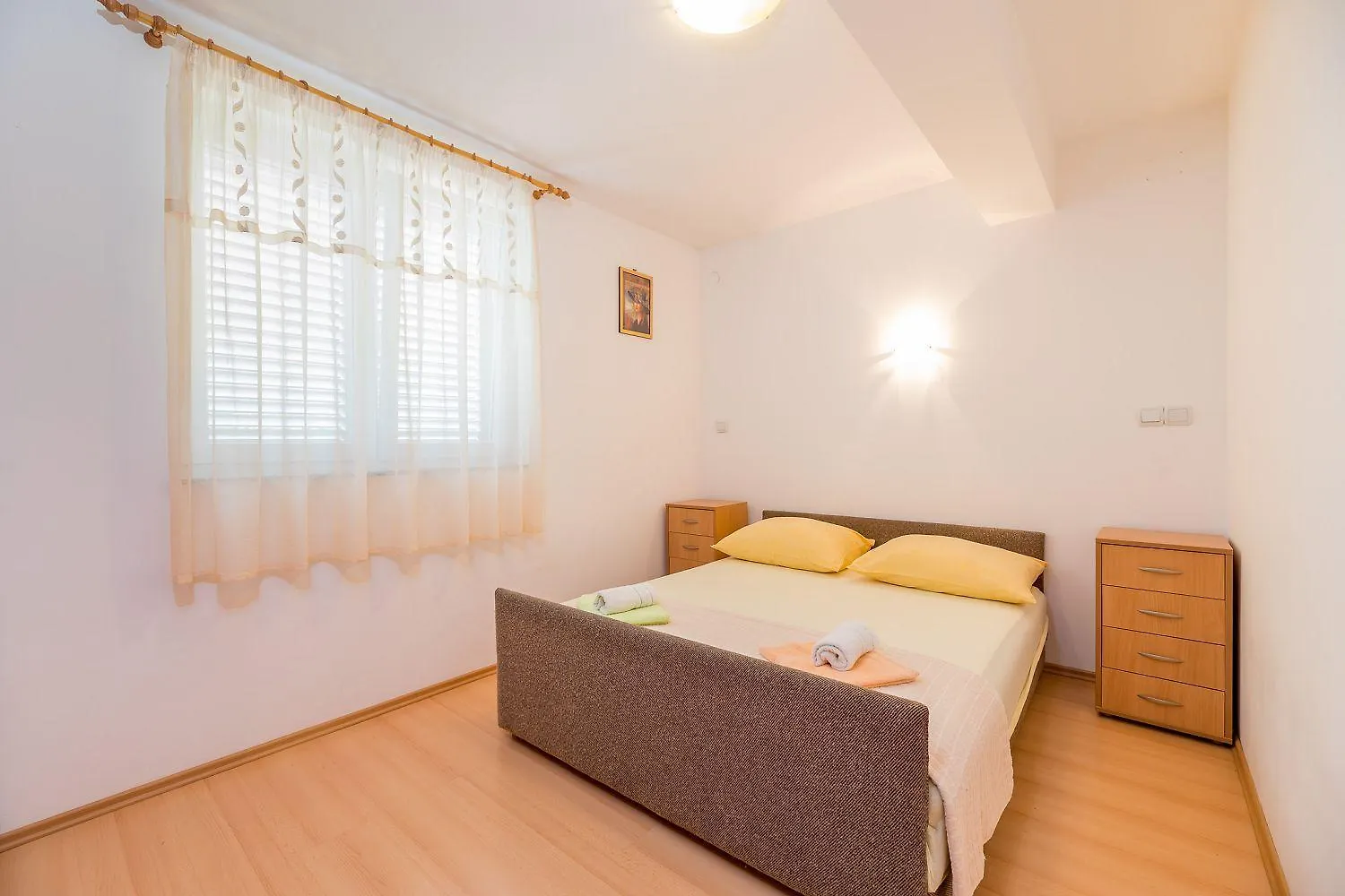 Apartment Mit Klima, Wifi, Bbq Und Garten Baška 0*,  Horvátország
